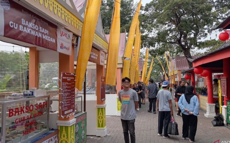 Festival Kuliner Serpong suguhkan aneka makanan khas Medan