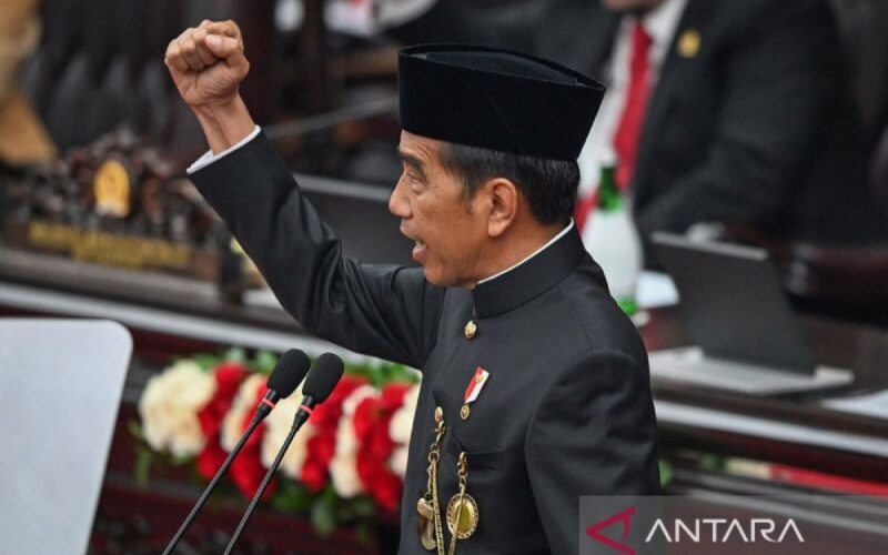 Di balik kata-kata: Menerawang hati Jokowi dalam pidato terakhirnya